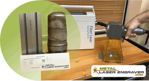 Metal Manufacturing Laser Etch Parts