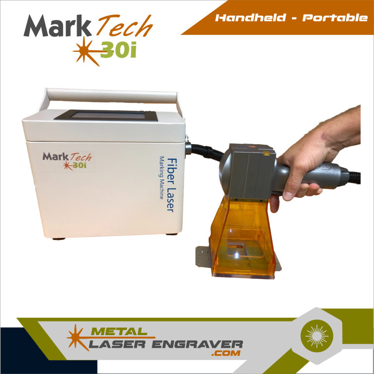 MarkTech 30i Handheld Metal Laser Engraver - Portable Laser Engraver Machine
